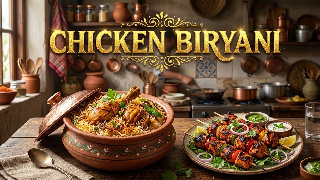 Chicken Biryani Recipe | Homemade Recipe | Easy Chicken Biryani | Indian Food | Biryani Lovers