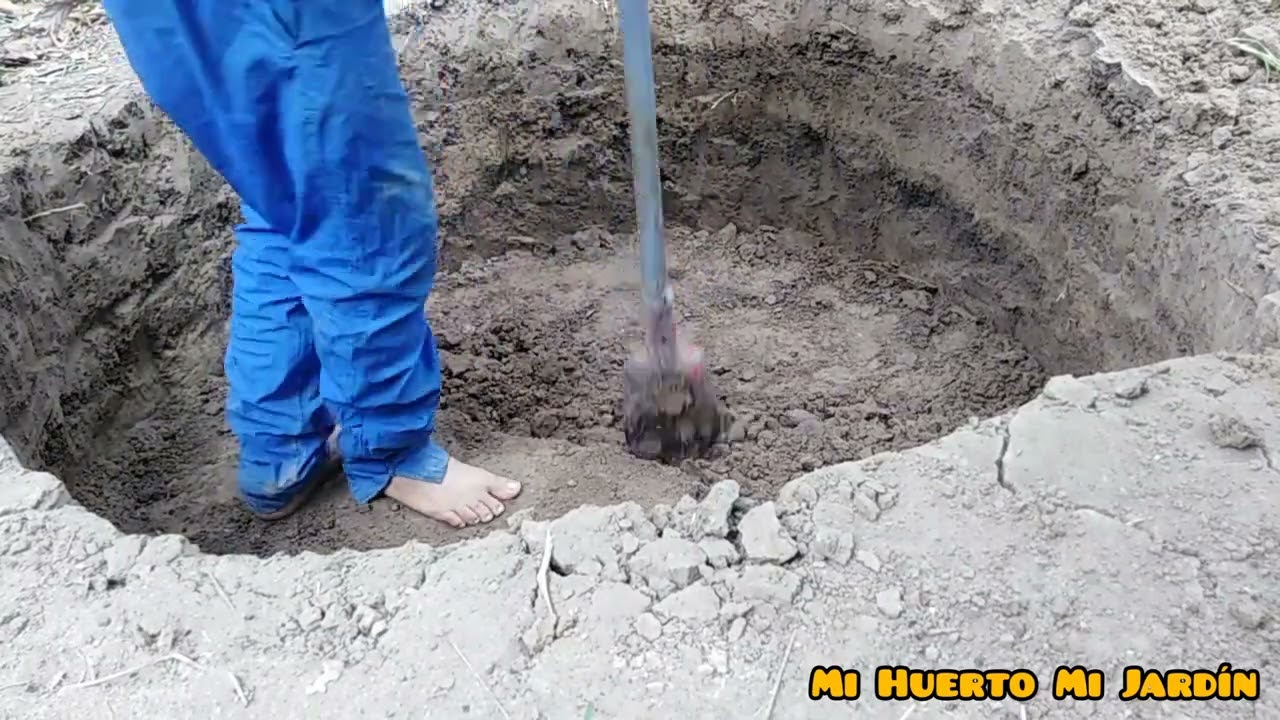 COMO CAVAR UN POZO DE AGUA ARTESANAL. 1&deg;Parte. #pozo