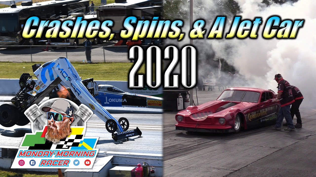 Crashes, Spins, & A Jet Car - Monday Morning Racer 2020 Highlights From Racing Action