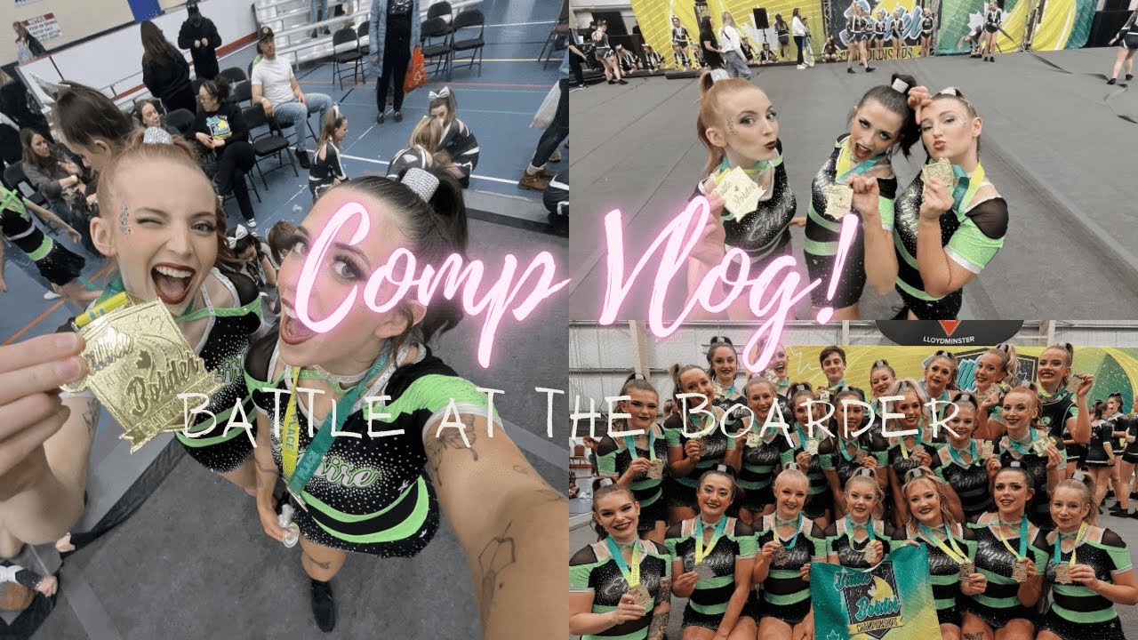OUR FIRST CHEER COMP OF THE SEASON!! | SYNERGY VLOG