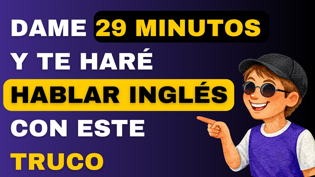🧑‍🏫ES IMPOSIBLE no aprender INGLÉS haciendo esto. Aprende más rápido, más fácil y sin reglas. Curso.