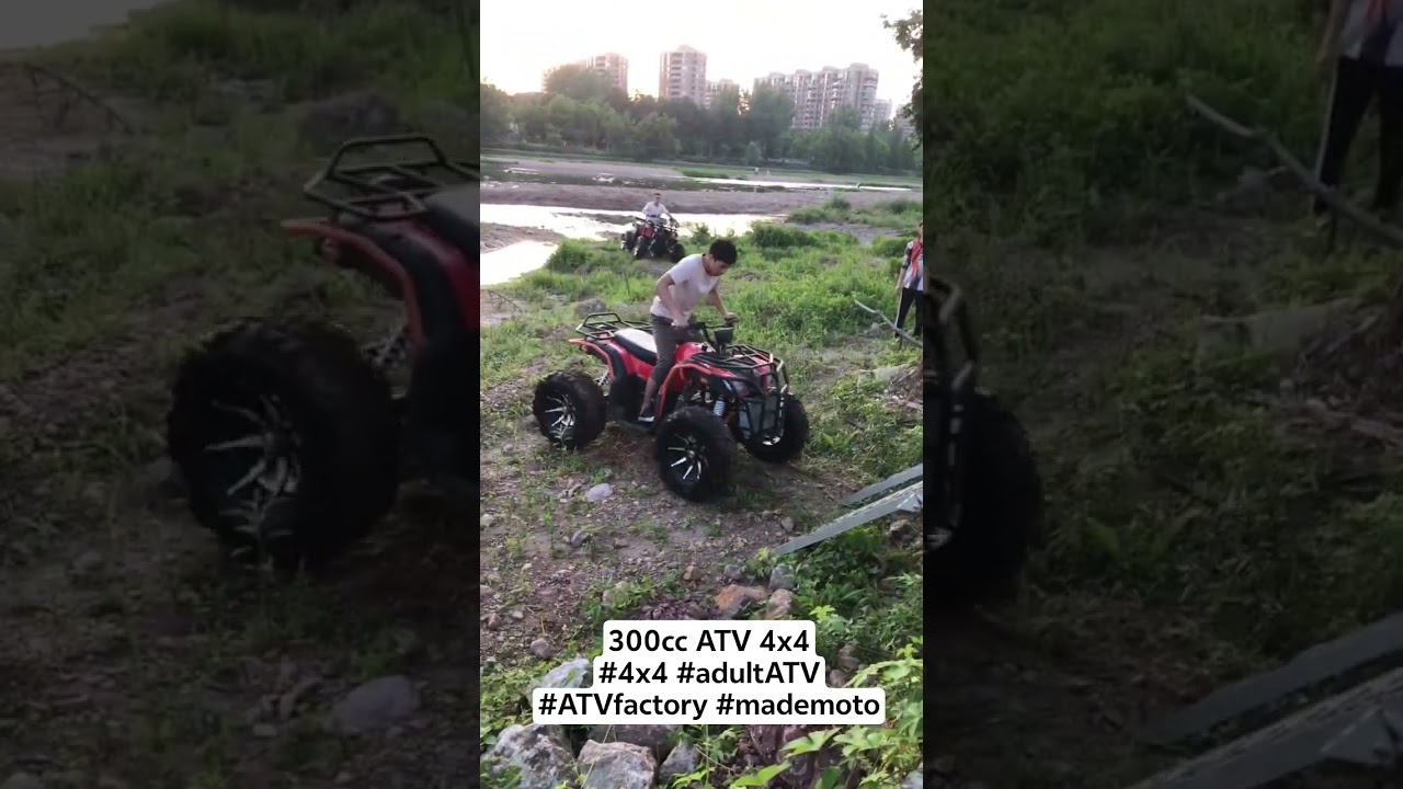 300cc ATV 4x4#4x4 #adultATV#ATVfactory #mademoto #quadbike