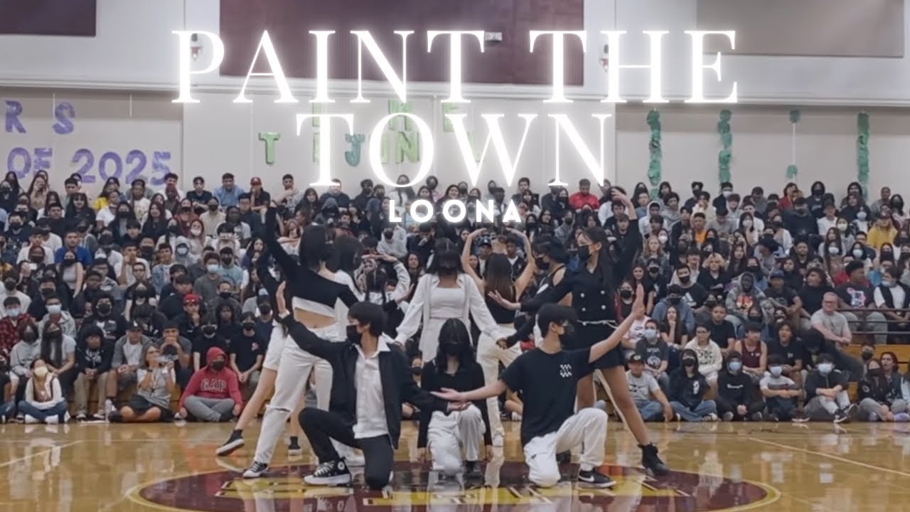 LOONA ‘Paint the Town’ [K-POP DANCE COVER IN PUBLIC/SCHOOL] By AURA