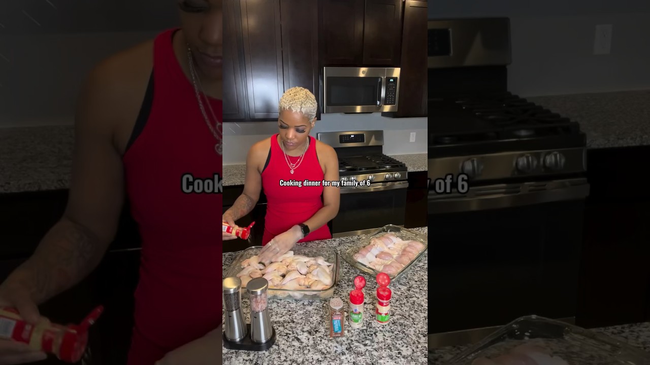 Baked BBQ Chicken Legs\Wings, BCC/Rice #explore #foryou #foodie #dinner #family #cookingchannel