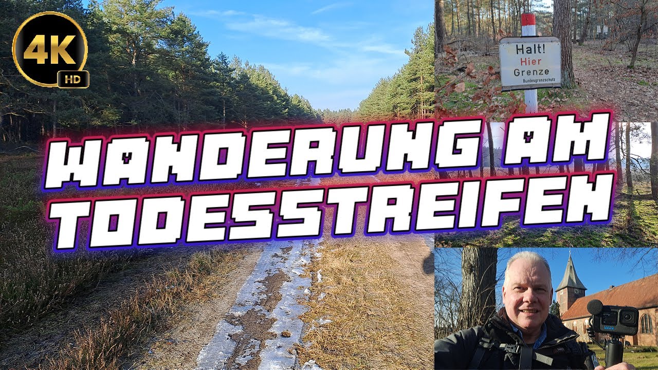 Wanderung am ehemaligen Todesstreifen - Büchen-Dorf - Bröthen - Gartenschläger Eck - 4KHD
