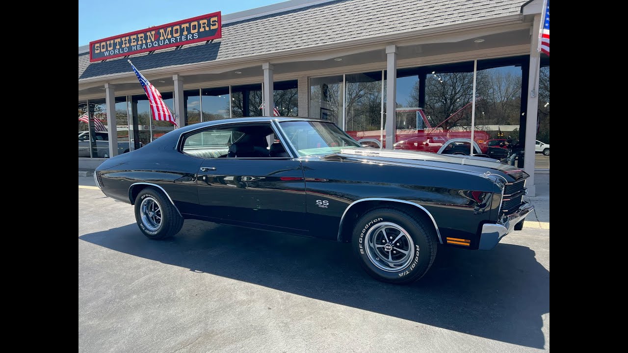 1970 Chevrolet Chevelle SS $68,900.00