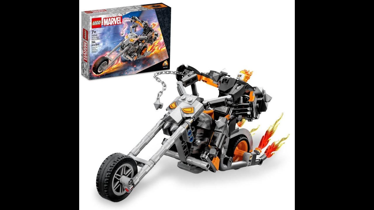 LEGO 76245 Marvel Ghost Ride Mech & Bike