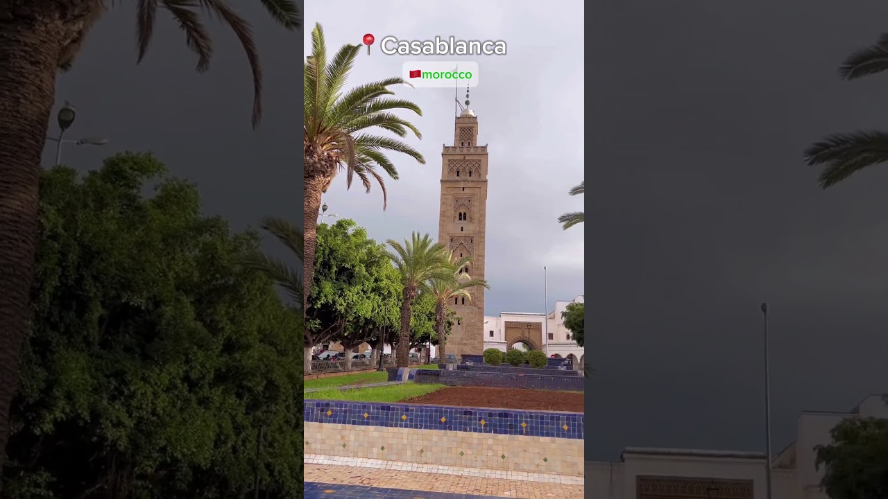 Walking Tour of📍Casablanca,Morocco🇲🇦 #explore #travel #morocco #goviral