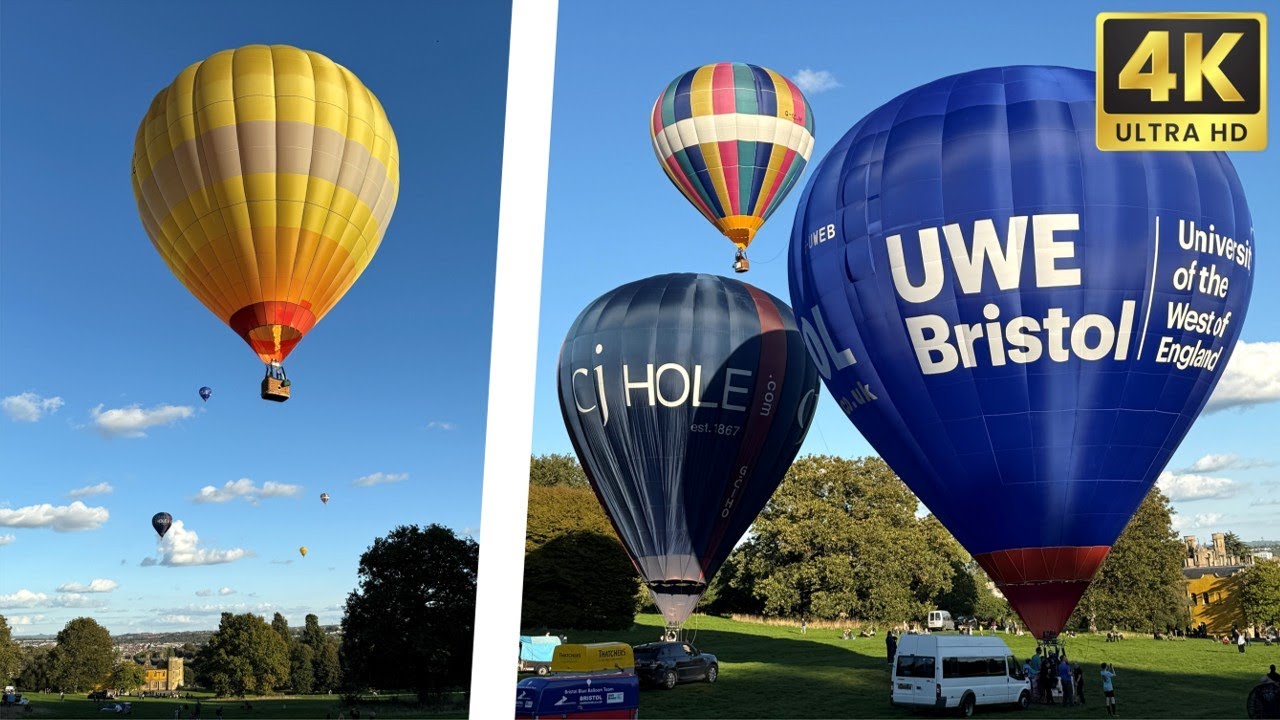 MJ Ballooning | 28/09/25 - Ashton Court PM (4K UHD)