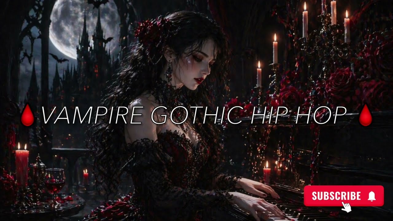Vampire Gothic Hip Hop 🩸 Elegant Piano & Strings for Focus & Relaxation