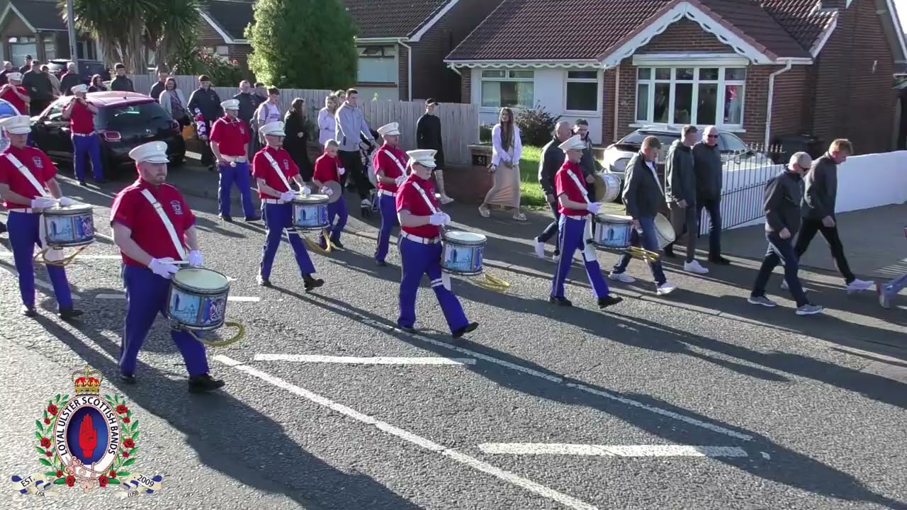 Rutherglen Bluebell FB (Glasgow) @ Pride Of The Hill FB 40th Anniversary Parade 03/05/25