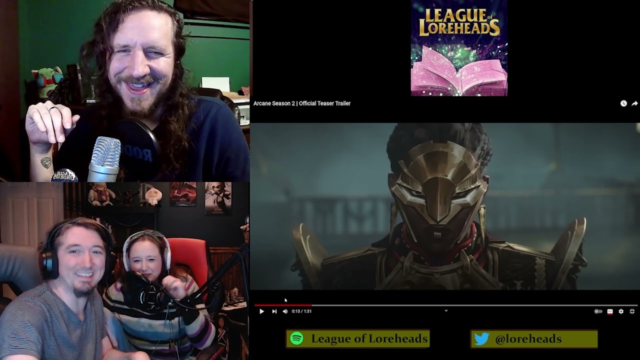 Loreheads React - Arcane Season 2 Trailer