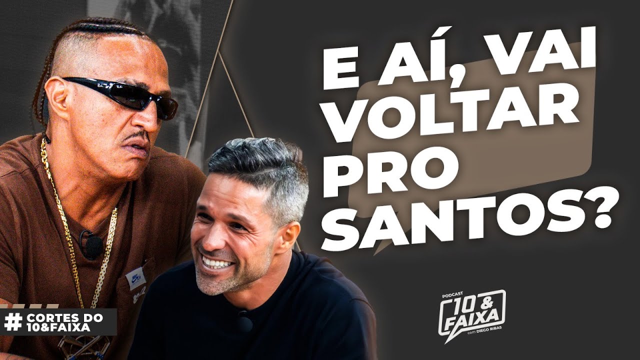 A liga&ccedil;&atilde;o que fez o Diego cogitar VOLTAR PARA O SANTOS - Cortes Podcast 10 & Faixa (com Mano Brown)