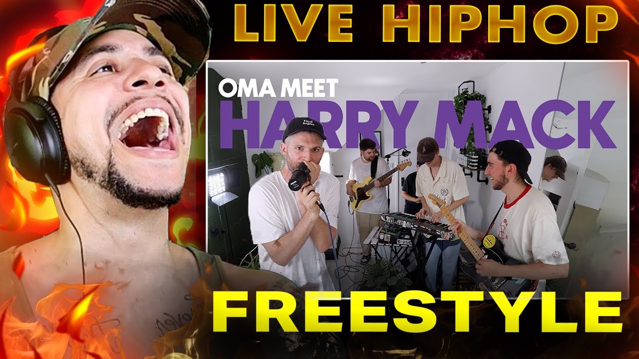 HARRY MACK AND WHO......????? OMA??? OMA Meet Harry Mack - Live HipHop Freestyle (REACTION)