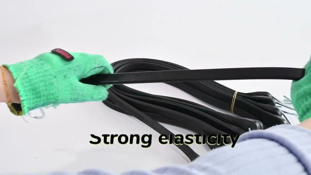 Heavy Duty 100% EPDM Bungee Cords With Hooks