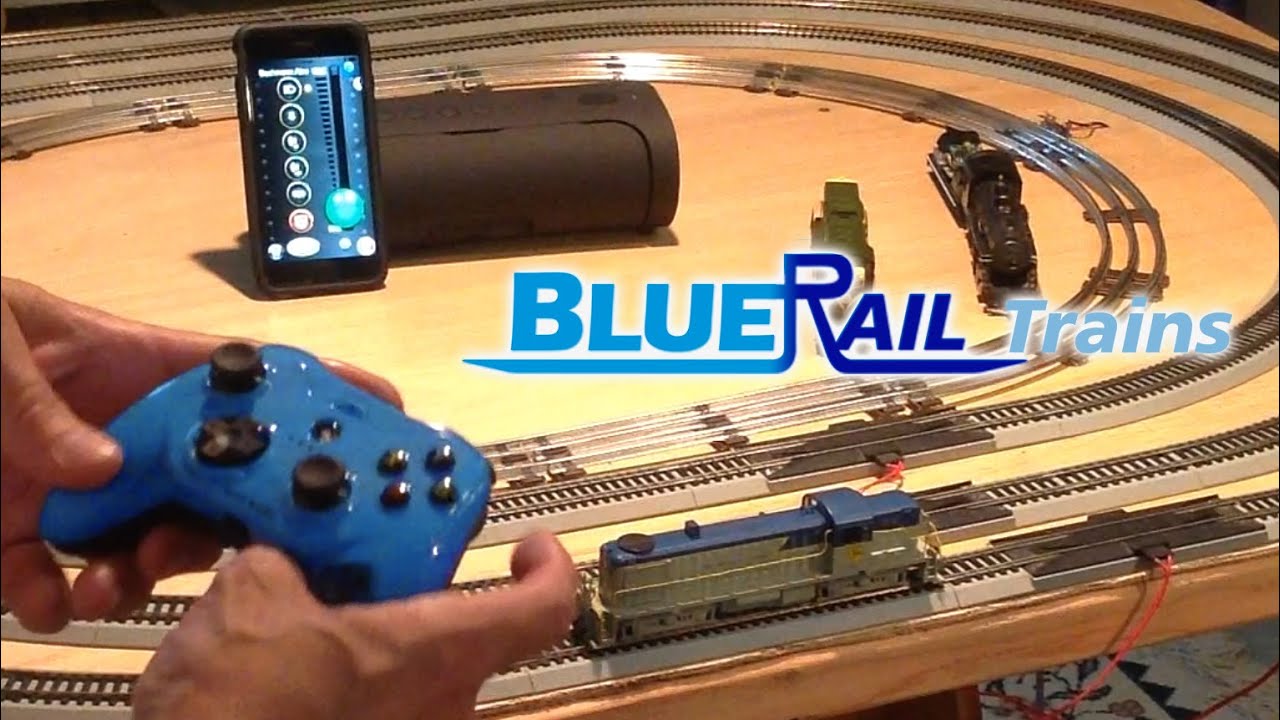 Running Bachmann E-Z App / BlueRail train with plastic controller