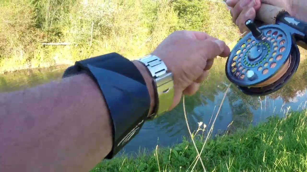 Fliegenfischen am Grundbach.