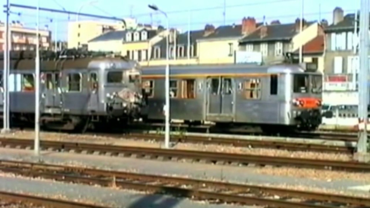 RTG, Z 5100, Z 5300, Z 7300, X 2800 en gare de Limoges .mp4