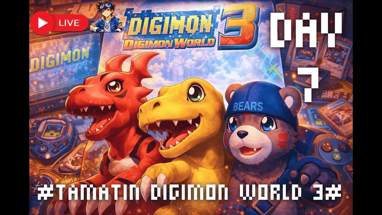 FOKUS FARM MEGA KAH SORE INI? (Digimon World 3)