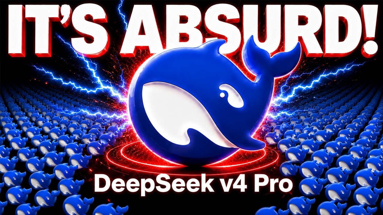 DeepSeek V4-Pro против дорогих ИИ-моделей: ЭТО КОНЕЦ?