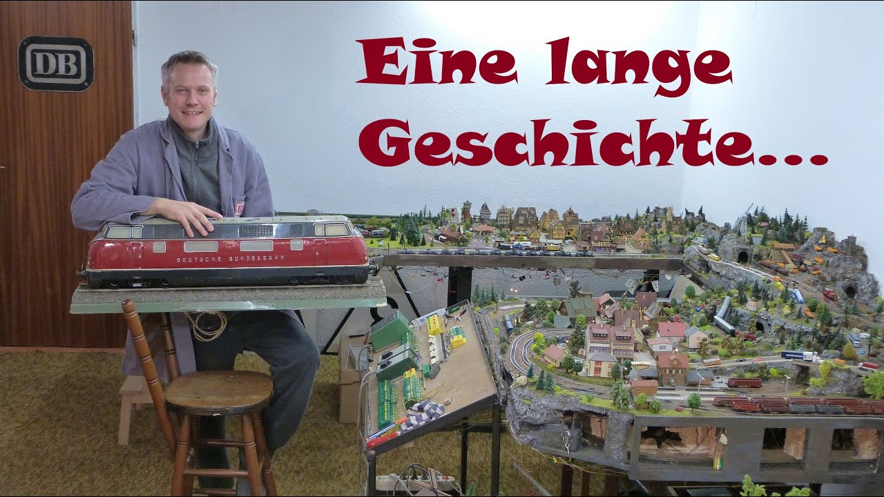 So bin ich zur Modelleisenbahn gekommen - oder ist die Eisenbahn zu mir gekommen?