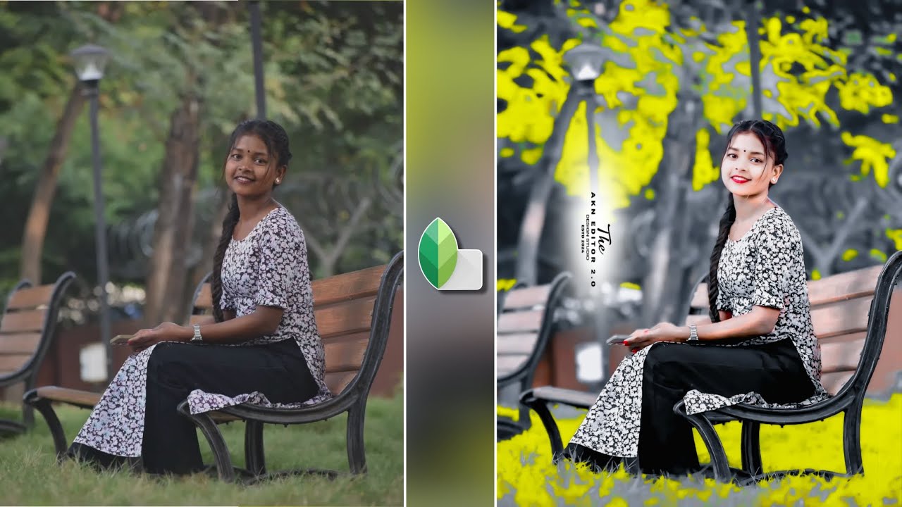Snapseed Blue & Yellow Tone Trending Nagpuri Photo Editing | Snapseed One Click Nagpuri Photo Edit