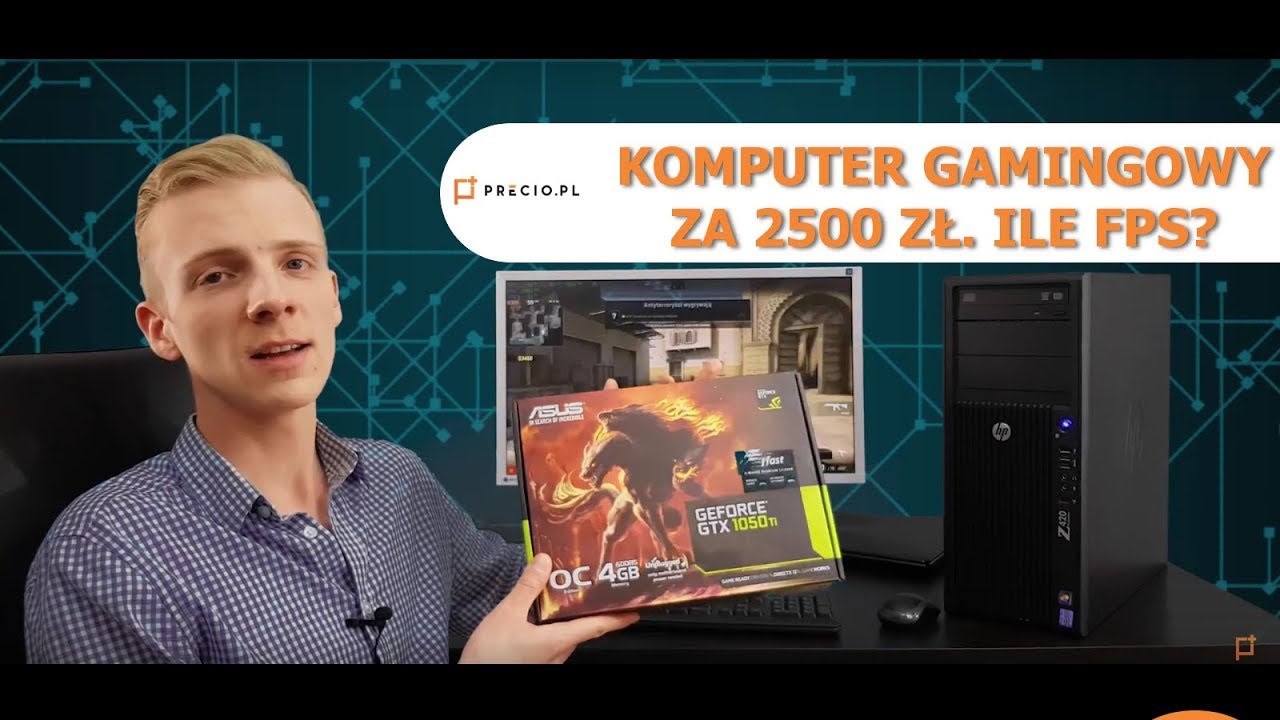 Komputer poleasingowy do gier za 2500 PLN | TEST m.in. w CSGO, Wiedźmin 3