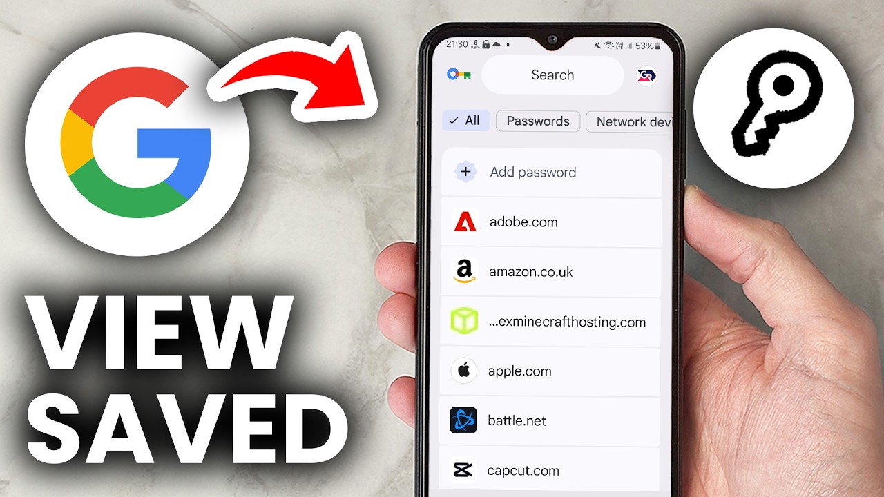 How To View Saved Passwords In Google Account - Step By Step