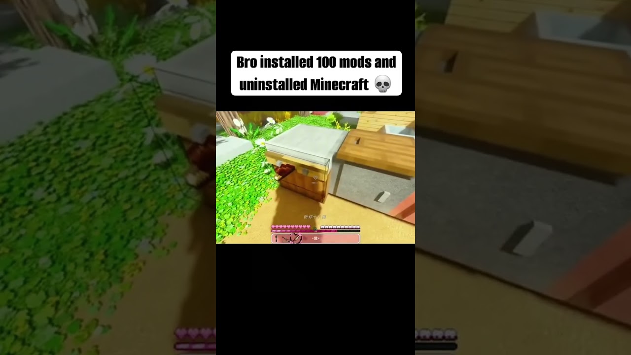 Minecraft cooking #funnymod  #minecraftshorts