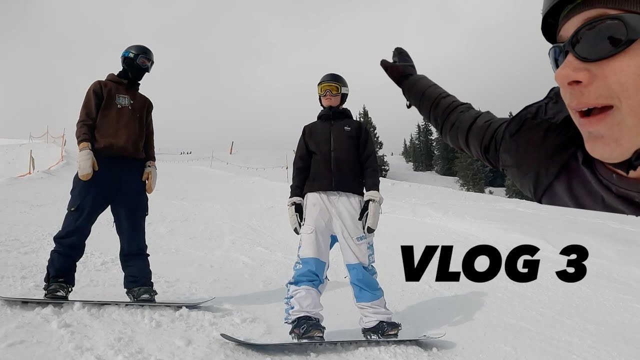 Spring Battle | BTS SNOWBOARDING VLOG 3