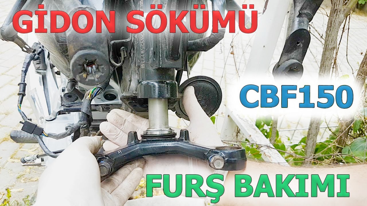 CBF 150 Gidon, Maşa Sökülmesi, Takılması. Furş / Furç ? Bakımı, Yağlanması, Tork Değerleri.