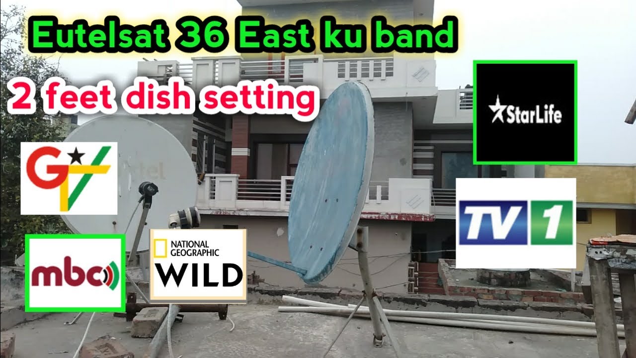 eutelsat 36e dish setting in 2024 | eutelsat 36b channels list | 36e