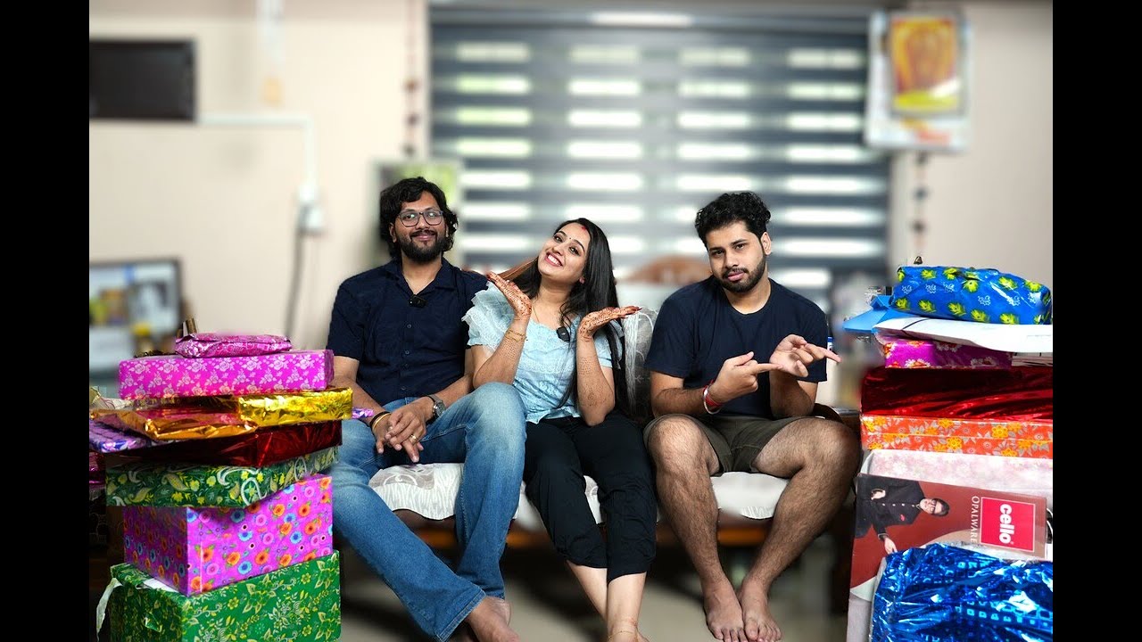 ഞങ്ങൾ ഒട്ടും പ്രതീക്ഷിക്കാത്ത ഗിഫ്റ്റ്😱 Giftunboxing | Aiswarya | starmagic | #wedding #flowers #fyp
