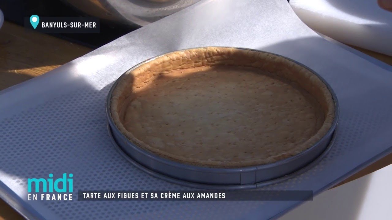 Tarte aux figues et sa crème aux amandes