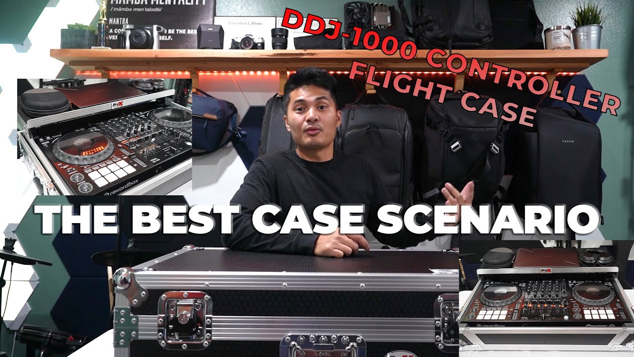 The BEST Case For Your DJ Controller | ProX XS-DDJ1000WLT Unboxing and Review