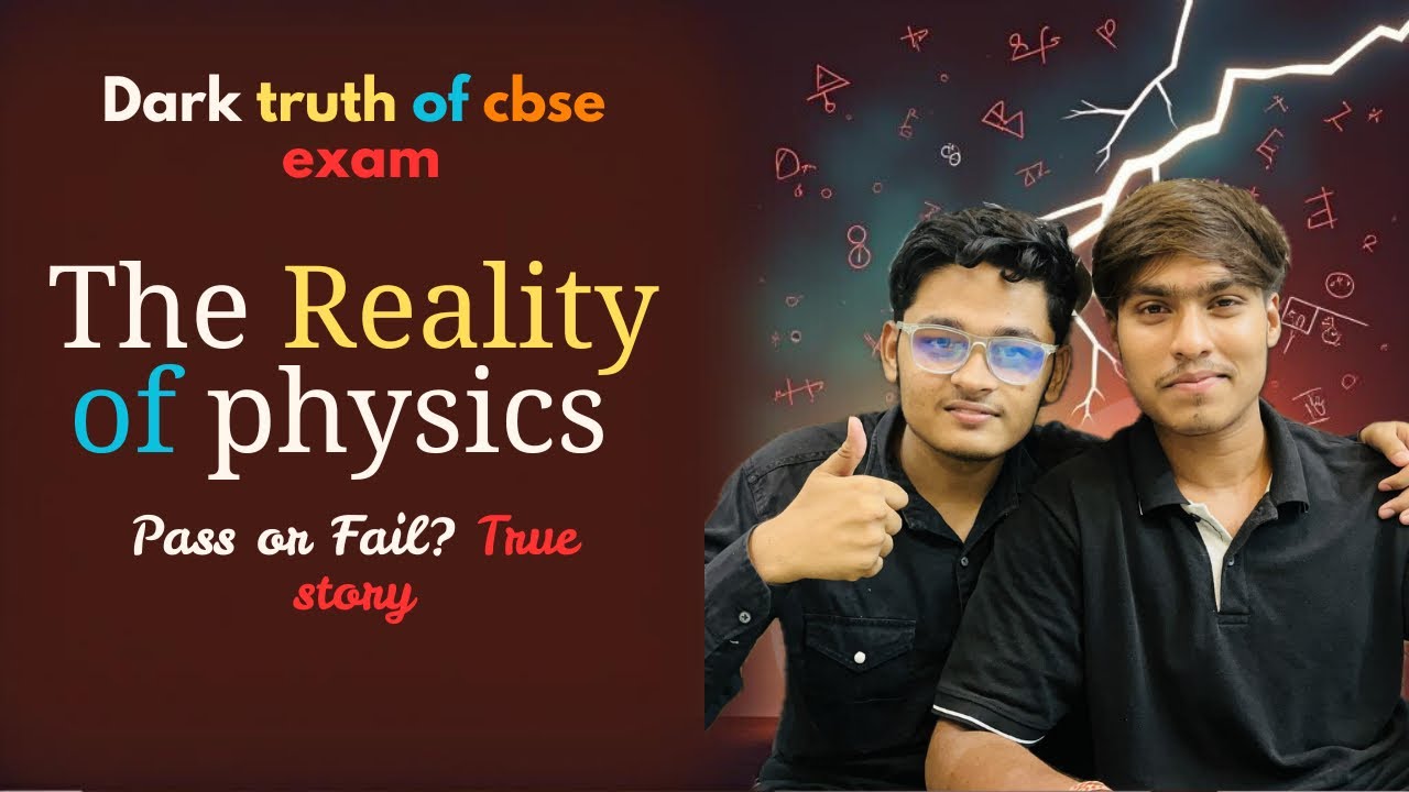 CBSE Physics Exam is a SCAM? Dark Truth Exposed ⚡ | My Real Experience 😱 
