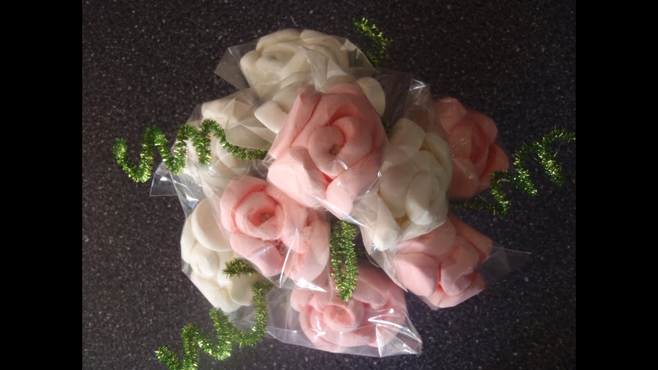 Rosas de bombon Expres y super facil