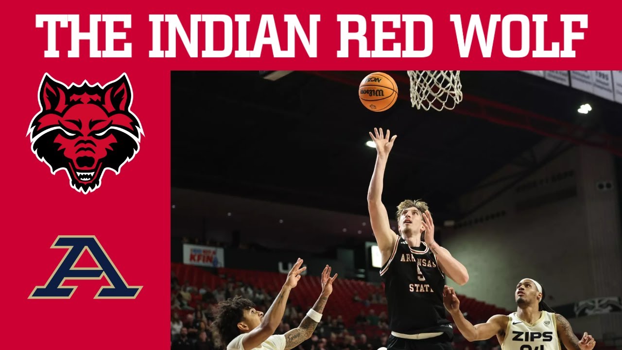 Arkansas State vs. Akron Men's Basketball Highlights (11-04-2024) [OVERTIME]