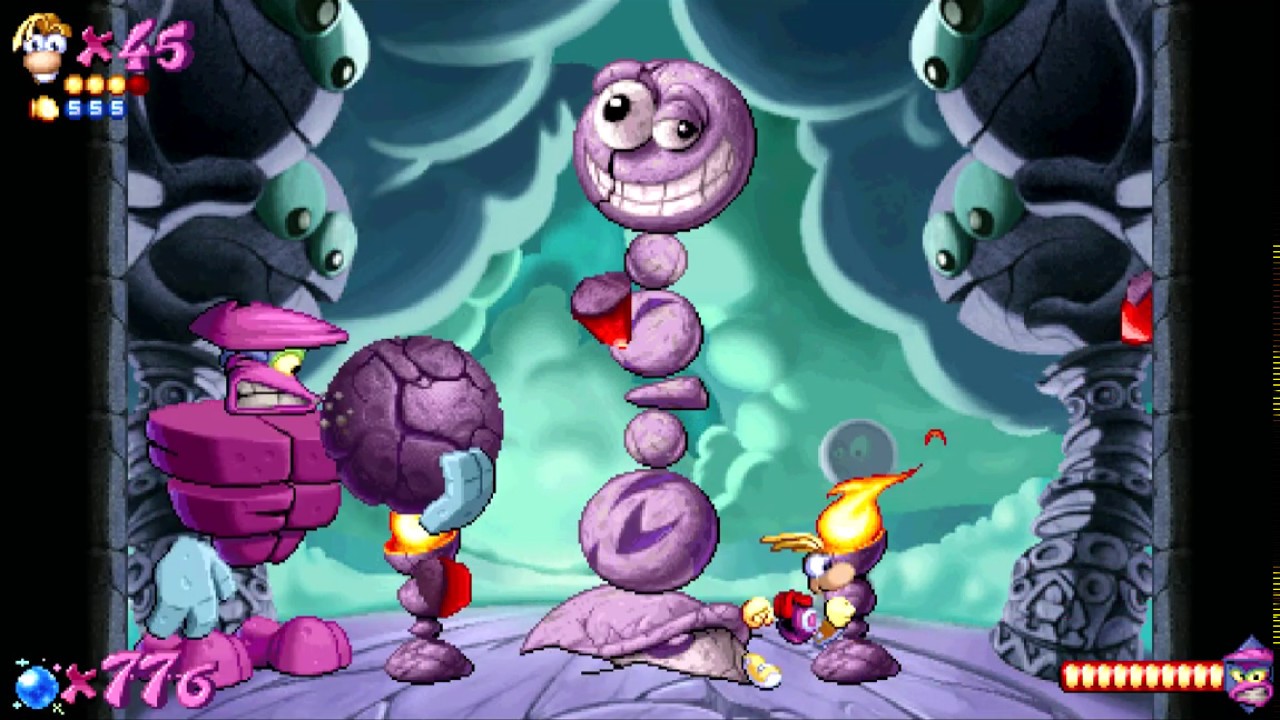 Rayman Redemption: Mr. Stone Bossfight