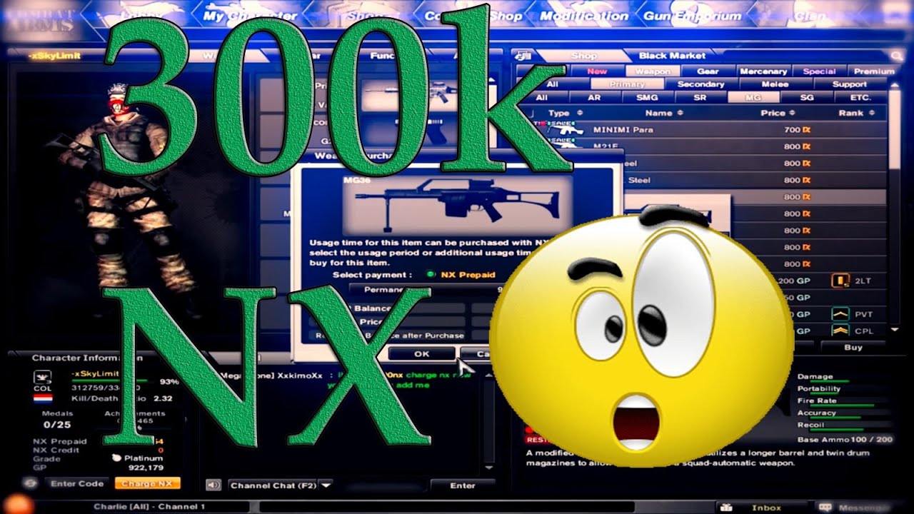 Combat Arms || Spending 290.000 NX by -xskylimit ★ AMAZING ★