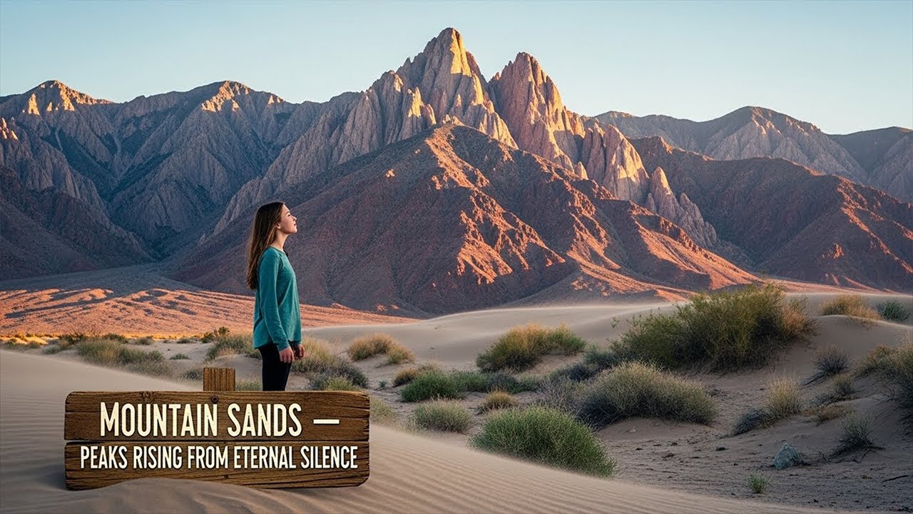 Mountains Sands Peaks Rising From Eternal Silence
