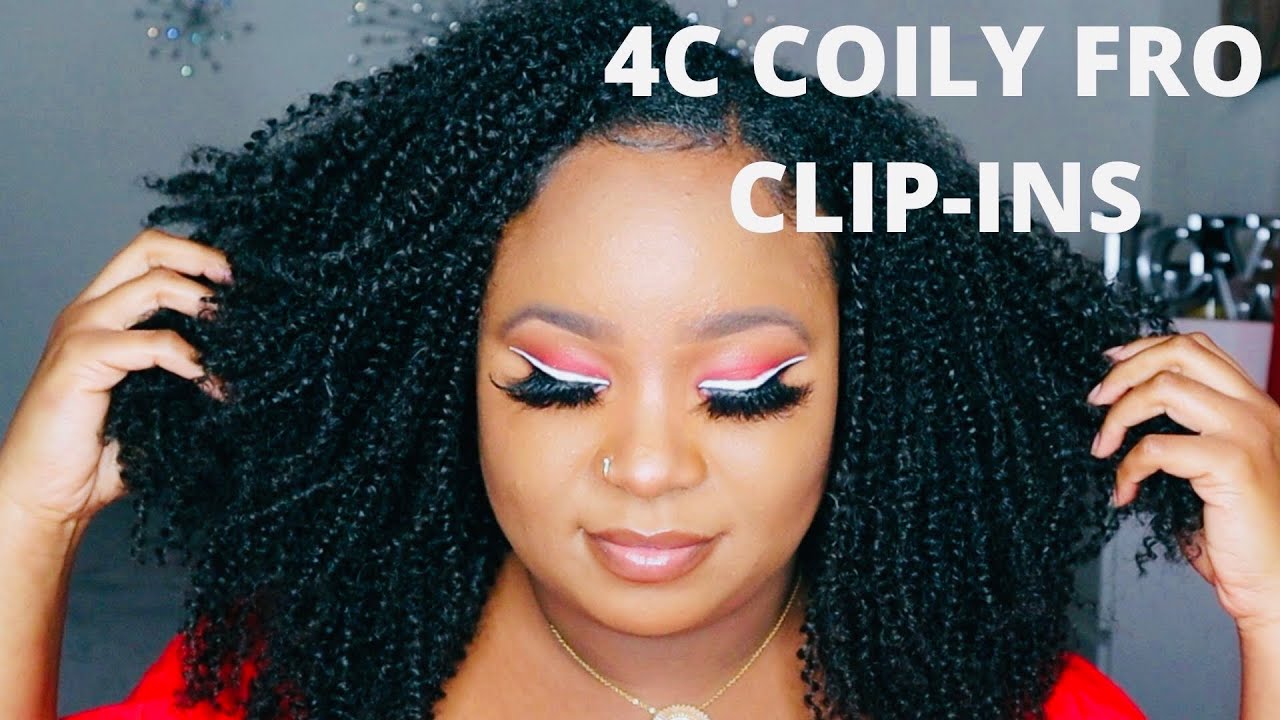 THE BEST AFFORDABLE  CLIP-INS | OUTRE BIG BEAUTIFUL HAIR | 4C COILY FRO INSTALL | Glow With D