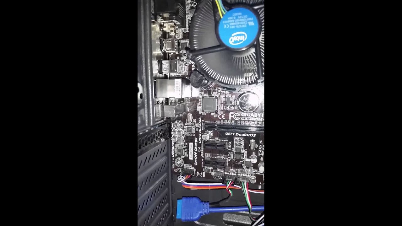 CPU INTEL CORE I5 4440-GIGABYTE H81M-RAM 8GB CORSAIR 1866MHZ