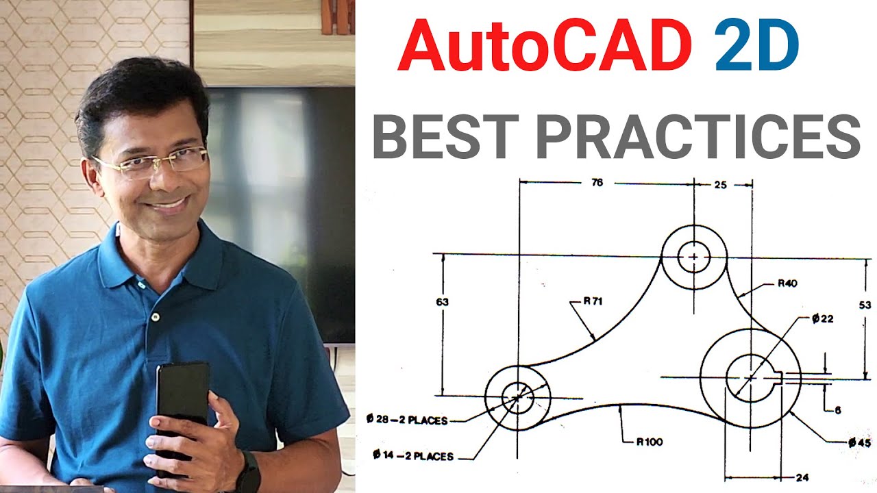 Учебное черчение в AutoCAD 2D