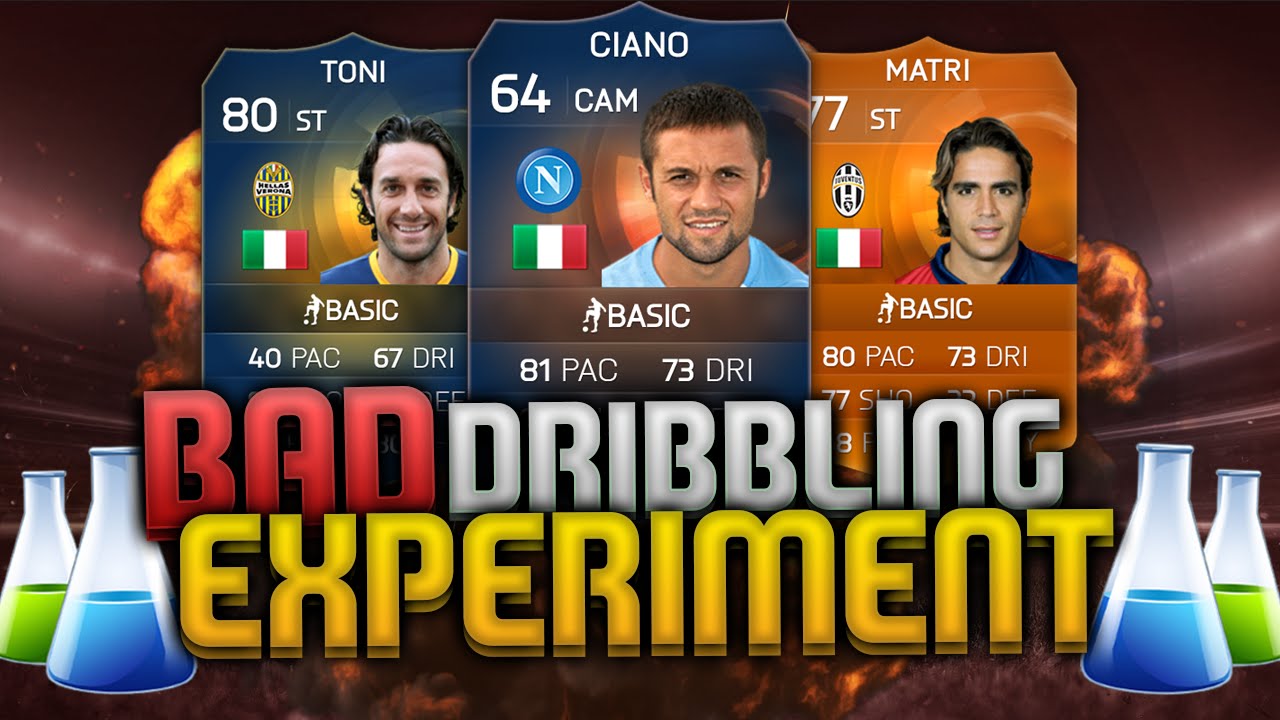 BAD DRIBBLING SQUAD EXPERIMENT!!! FIFA 15 ULTIMATE TEAM