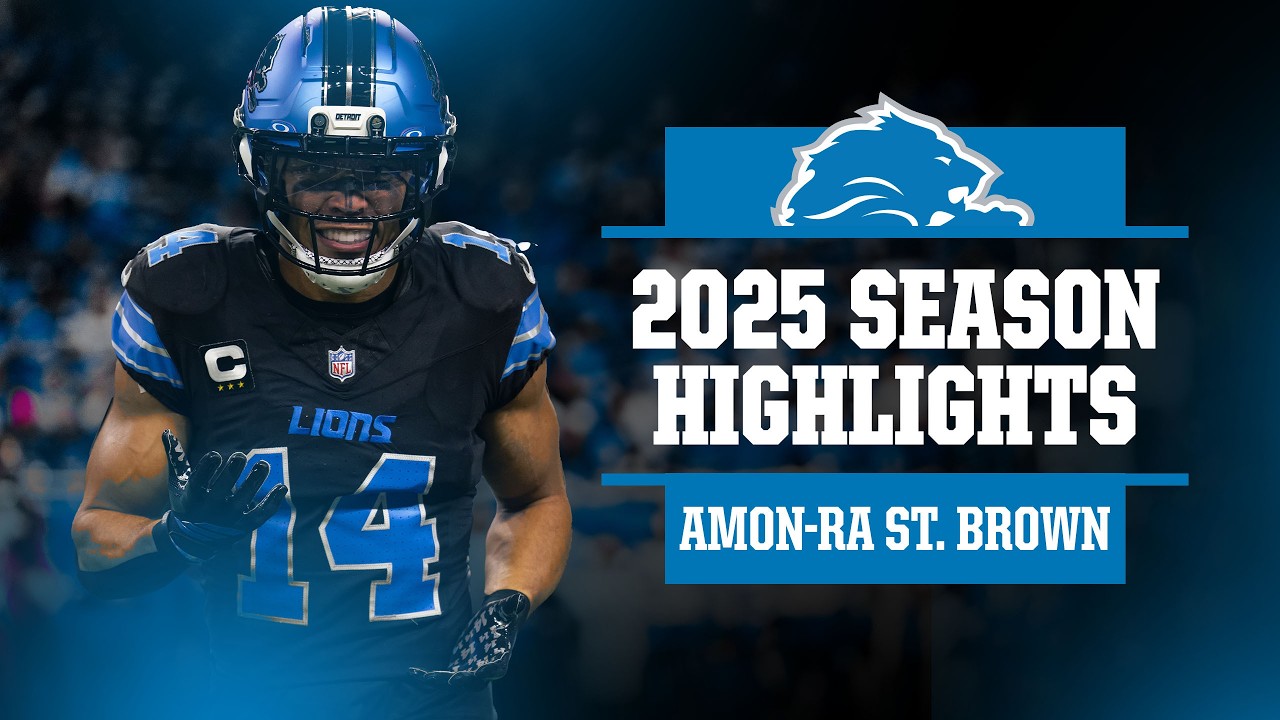 The best of Amon-Ra St. Brown's 2025 season | Detroit Lions Highlights