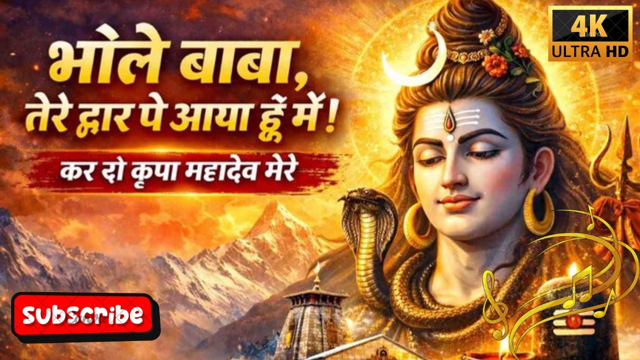 Om Namah Shivay - Bhola Baba Tere Dwar Pe Aaya Hoon Main | Shiv Bhajan 2026