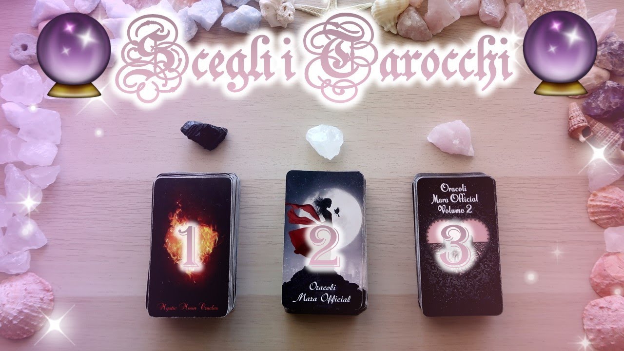 Pensa ad una persona ed ascolta il messaggio 🔮 Scegli i tarocchi 🔮