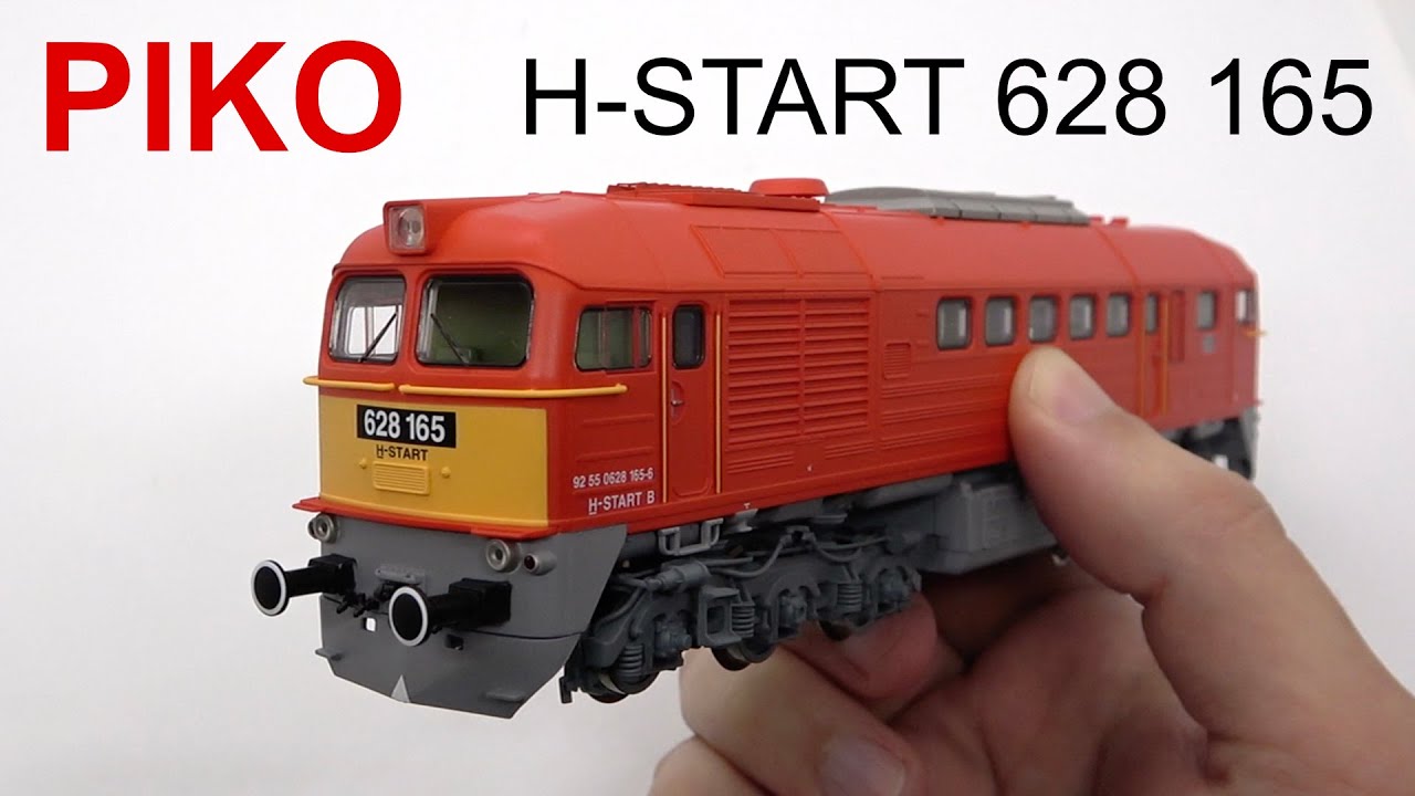 Modellbemutató: PIKO MÁV-START 628 165 