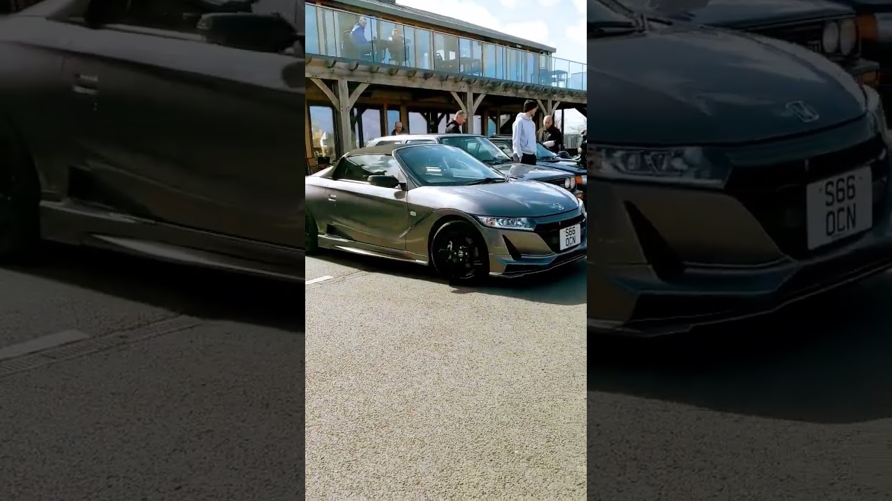 Honda S660 at The Motorist Cars & Coffee. Rare JDM mid engine Kei Car. (The baby NSX)